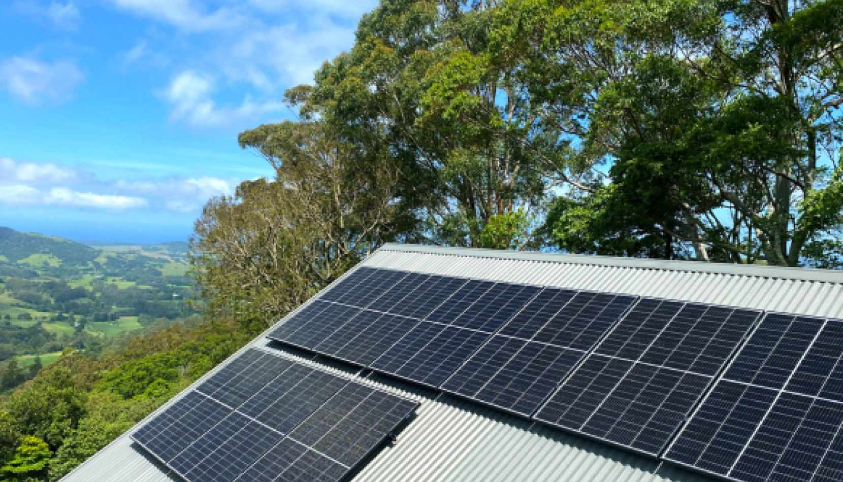 Solar Panels on Rooftop in South Coast NSW