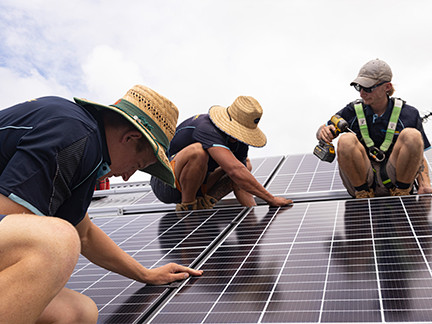 Residential Solar Panel Installation